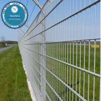 8mm-6mm-8mm double wire Airport use Perimeter security fence (Guangzhou Factory)