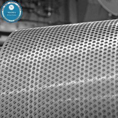 high quality 2mm stainless steel round hole galvanized anti rust perforated mesh panel/perforated steel sheet