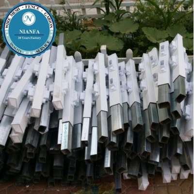 pvc post and rail fence pvc fence post anchor(Guangzhou Factory)