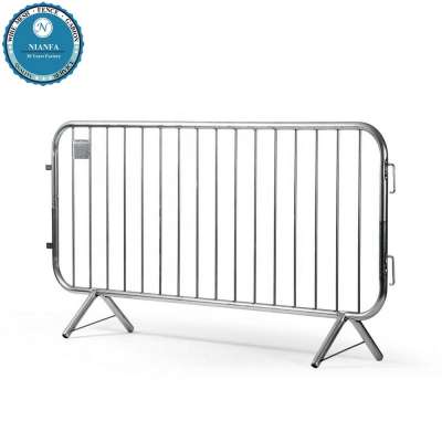 cheap price tubing public areas fencing mobile fence outdoor advertising steel barricade crowd control barrier