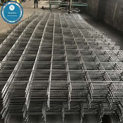 8mm diameter building material welded construction mesh steel concrete floor reinforcement rebar panel