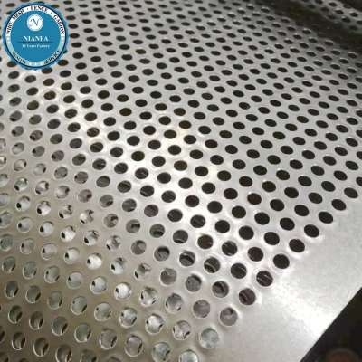 round hole galvanized powder coated decorative perforated metal panel/ metal perforated sheet/ perforated metal mesh