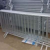 2.1m High PVC Galvanized temporary fence