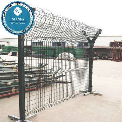 Singapore Y shape square post Airport Security Perimeter Fence  Manufacturer(Guangzhou Factory)