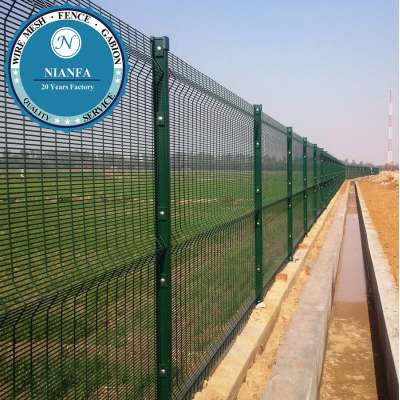 12.5X75mm/12.7X76.2mm Rigid Corromesh 358 Anti Climb Security Fence (Guangzhou Factory)