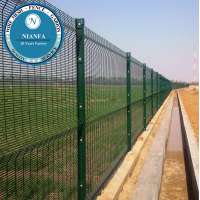 12.5X75mm/12.7X76.2mm Rigid Corromesh 358 Anti Climb Security Fence (Guangzhou Factory)