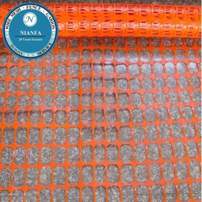 Orange Plastic Alert Netting /Safety Fence for Ski Resort with High Quality(Guangzhou Factory)