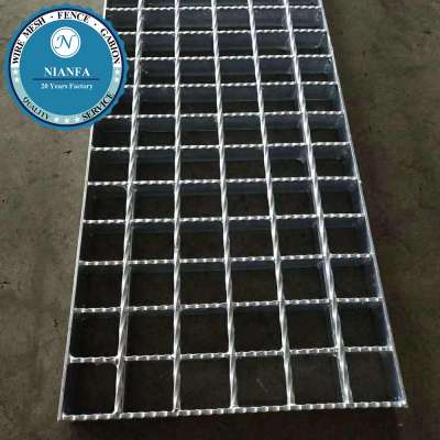 Mill Finish Galvanized Plain or Serrated Offshore Steel Walking Bar Grating(Guangzhou Factory)