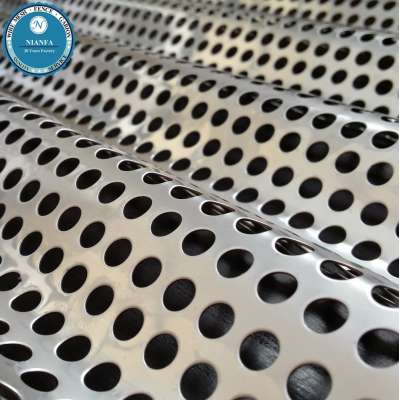 stainless steel punched galvanized sheet decorative metal perforated mesh