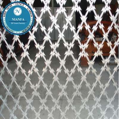 Airport Welded Wire Mesh Fence/Razor Barbed Wire Fence(Guangzhou Factory)