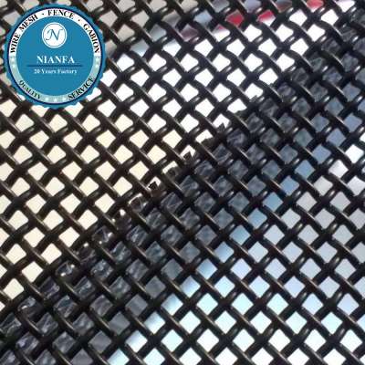 Powder coating stainless steel security mesh for  burglarproof window and door(Guangzhou Factory)