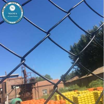 America hot sale hot galvanized chain link mesh fence/ accessories chain fencing/ 3d woven wire mesh fence