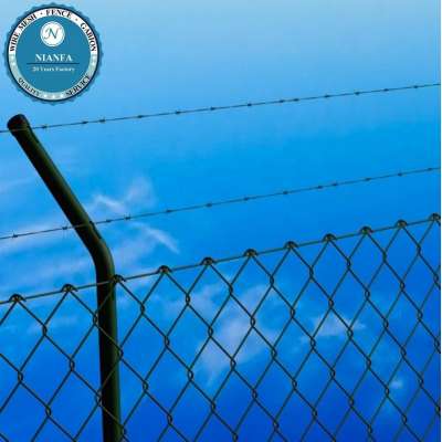 new type high quality hot galvanized chain fence accessories/ chain wire mesh fencing panel temporary fences