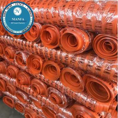 Woodside 1m x 50m Orange Plastic Barrier Safety Pet/ Event Mesh Fence Netting Net(Guangzhou Factory)